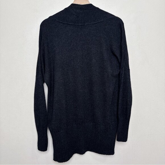 Aritzia Womens Xsmall Talula Cashmere Open Front Black Cardigan - Picture 15 of 15
